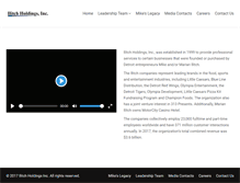 Tablet Screenshot of ilitchholdings.com